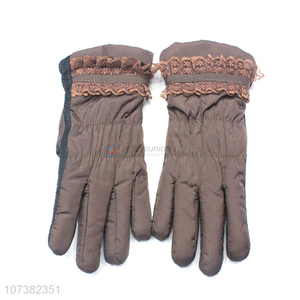 Factory Direct Wholesale Outdoor Warm Gloves Women Winter Gloves