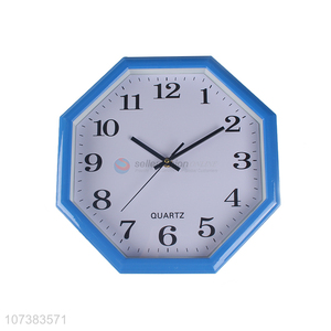 Custom Modern Decorative Simple Plastic Quartz Digital Wall Clock
