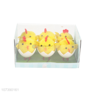 Best Selling Easter Decoration Yellow Chenille Easter Chicks