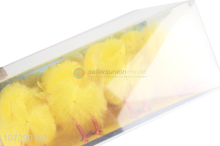 Wholesale Price Easter Crafts Yellow Chicks Easter Decoration