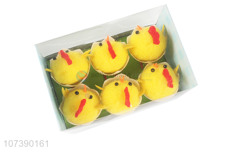 Best Selling Easter Decoration Yellow Chenille Easter Chicks