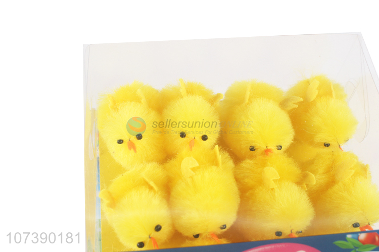 Wholesale Price Easter Crafts Yellow Chicks Easter Decoration
