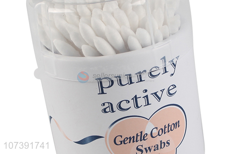 Wholesale Price 100 Pieces Disposable Two-Head Cotton Swabs