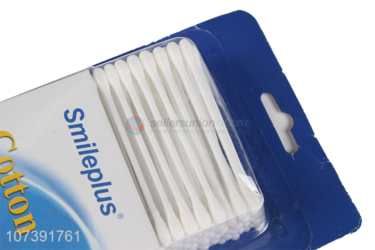 Factory Sell 300 Count Double Tipped Disposable Cotton Swabs