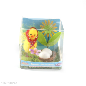 Good Quality Easter Chicken And Egg Set Holiday Decoration