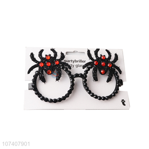 Creative design spider shape glasses for halloween party