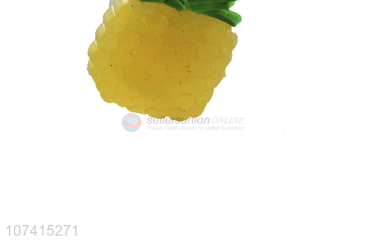 Wholesale Pineapple Shape Led Glowing Ring Flashing Ring Toy For Kids