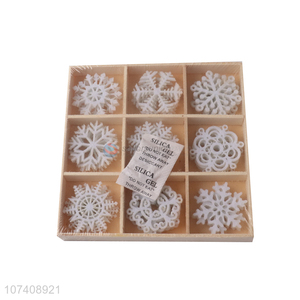 Creative design snowflakes ornaments for christmas home decoration