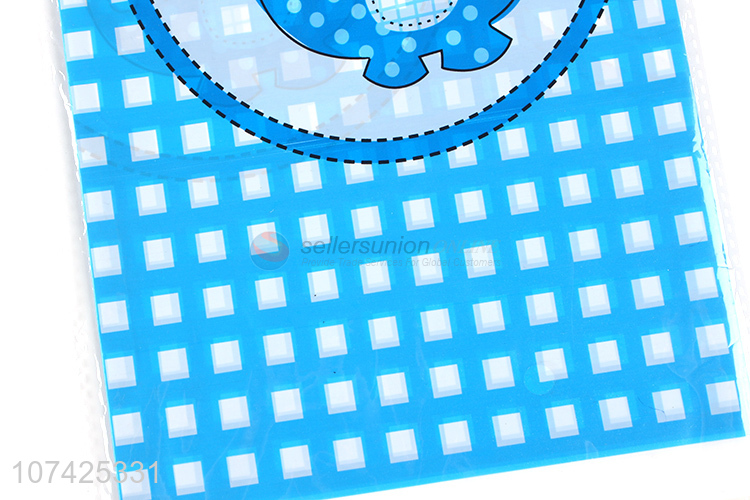 Custom size disposable plastic table cover baby shower tablecloth