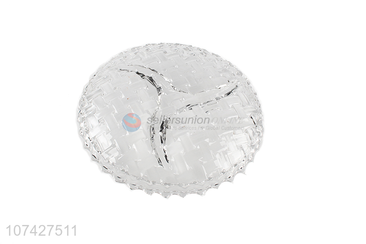 Best Quality Glass Plate Snack Plate Fruit Plate