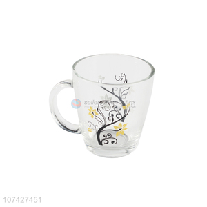 New Style Glass Water Cup Fashion Transparent Mug