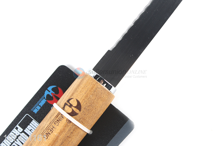 High Quality Stainless Steel Bamboo Handle Kitchen Fruit Knife
