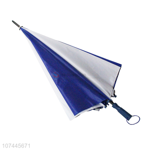 Simple Style Long Handle Windproof Straight Umbrella Golf Umbrella