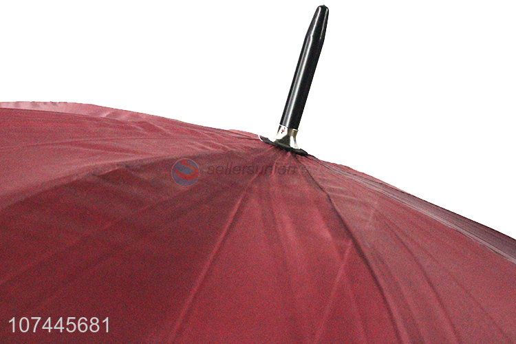 Wholesale Fashion Windproof Straight Umbrella With Non-Slip Handle