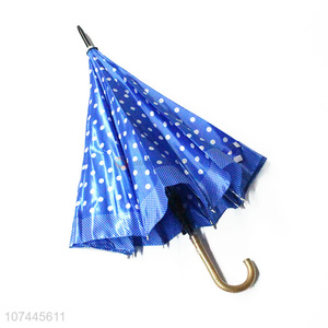 New Design Colorful Semi-Automatic Straight Umbrella