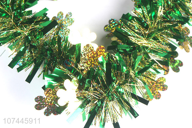 Popular Christmas Decoration Plastic Tinsel Garland