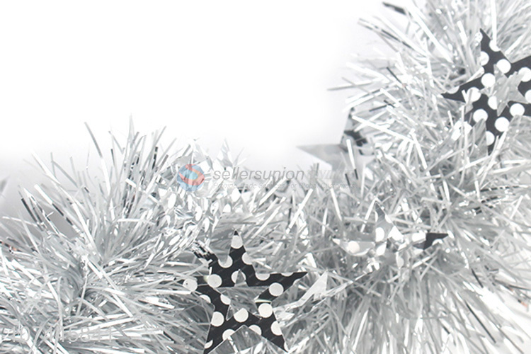 Good Sale Plastic Tinsel Garland For Christmas Tree Decoration