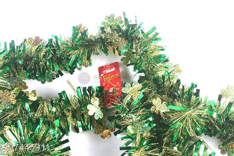 Popular Christmas Decoration Plastic Tinsel Garland