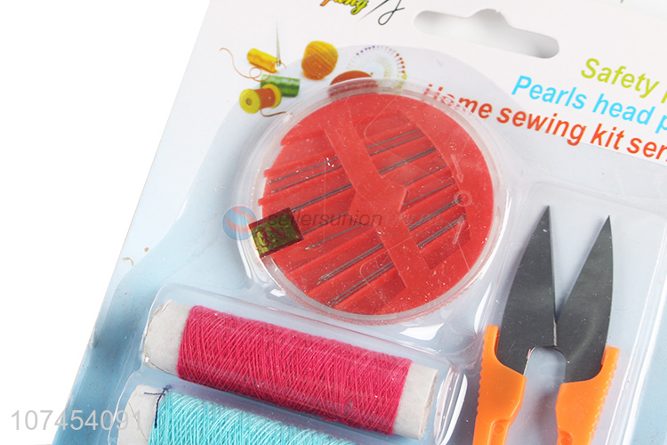 Best Sale Needle & Thread Set  With Scissor Sewing Kit