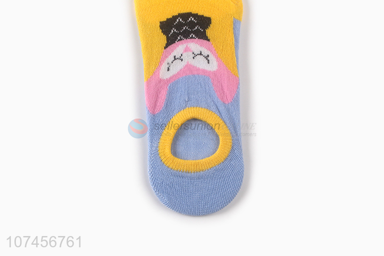 Excellent quality custom women non show low cut sock