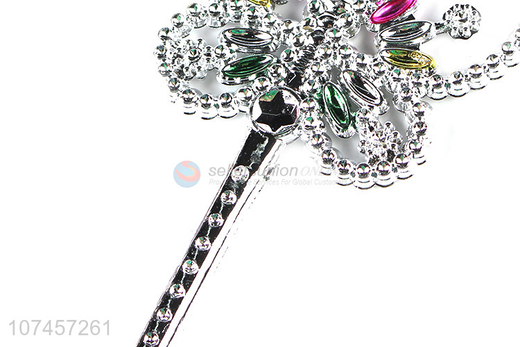 New Selling Promotion Plastic Butterfly Fairy Wand Magic Stick