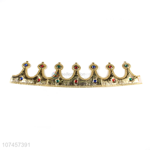 New Selling Promotion Novelty Fairy Crown Gold Tiara Toy