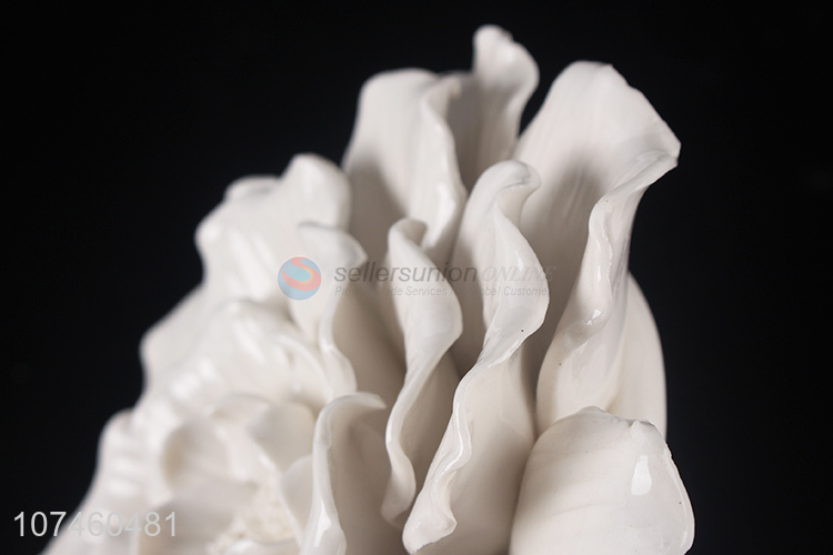 Top Quality Simulation Flower Ceramic Crafts Home Decoration