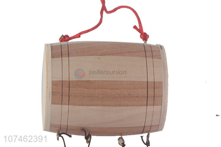 Best selling garden decoration wooden drum wind chimes birthday gifts