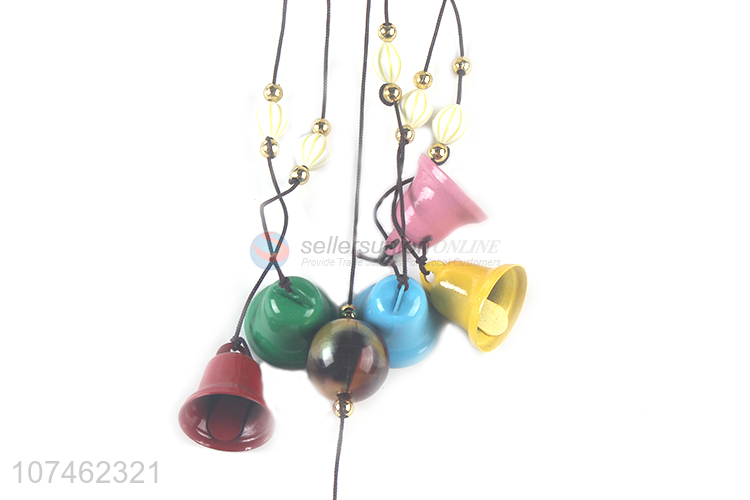 Suitable price wooden bucket wind chimes wind-bell for indoor decoration