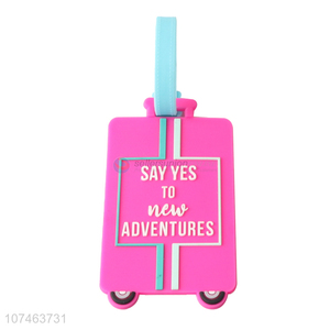 Creative trolley case design boarding luggage tag