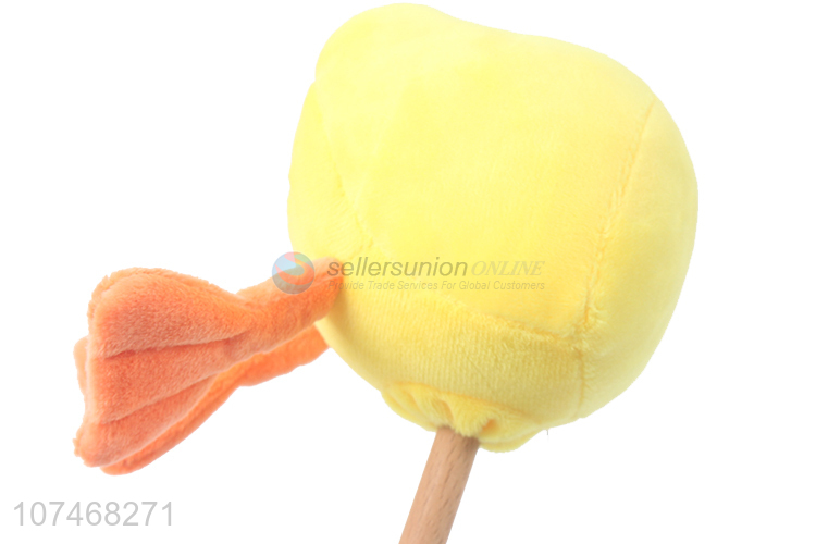 Wholesale cheap soft stuffed animal massage stick plush hammer