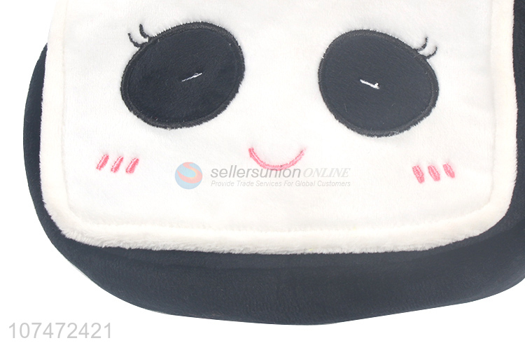 Cute Panda Design Messenger Bag Fashion Plush Bag