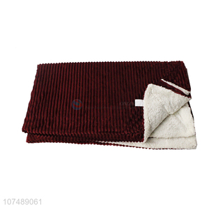 High quality super warm soft berber fleece blanket for winter