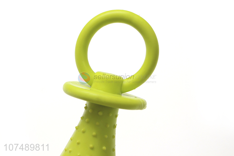 New Design Nipple Shape Pet Chew Toy Bite Resistant Toy