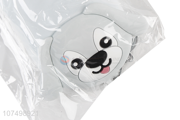 Cartoon Design Dog Shape Silicone Pen Bag Wholesale