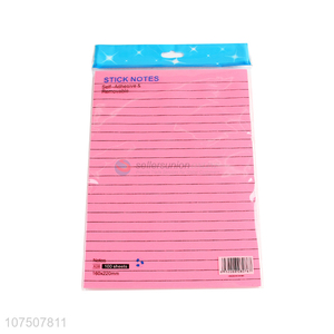 Wholesale Paper Sticky Notes Colorful Lined Notes