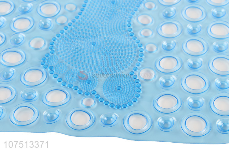 Wholesale price feet design anti slip bath mat pvc shower mat