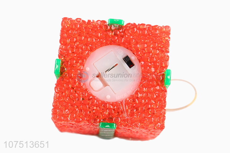New products led flashing hanging gift box for Christmas decoration