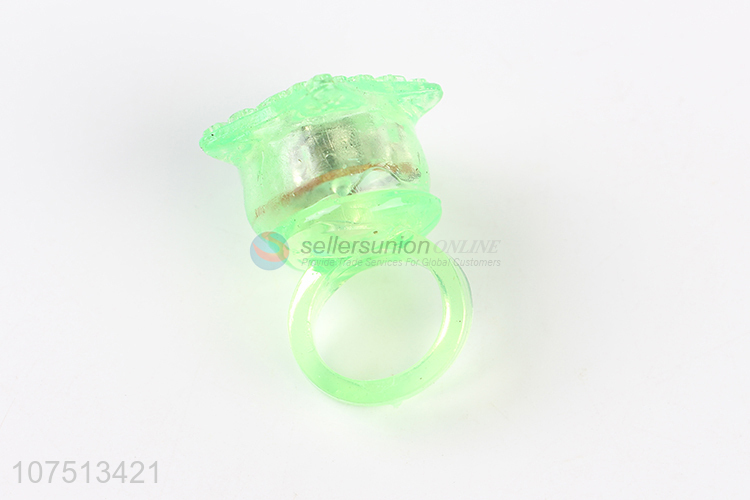 China manufacturer light up star ring party blinking ring led toys