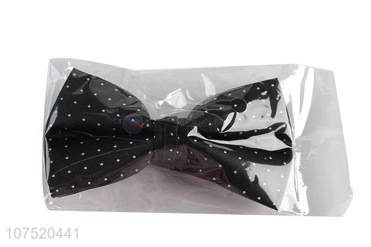 Hot selling trendy polka dot bow tie for men