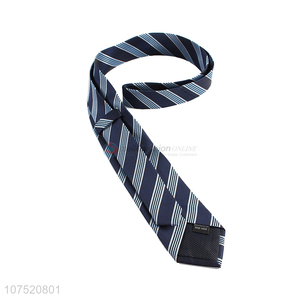 China manufacturer diagonal stripe pattern twill necktie for men