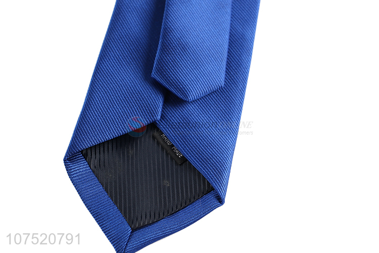 High quality fashion solid color twill men's necktie