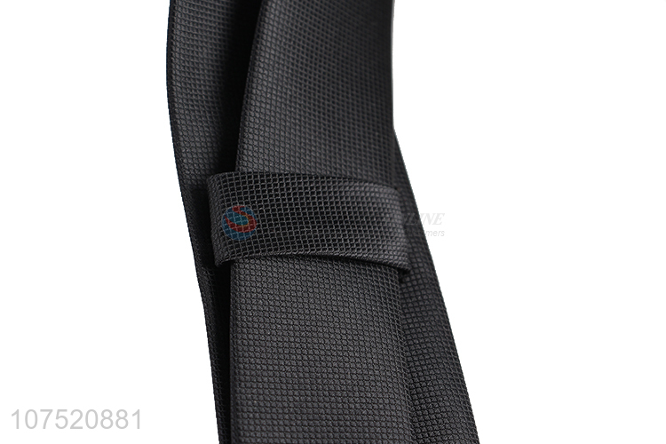 Bottom price solid color grid neckties for men
