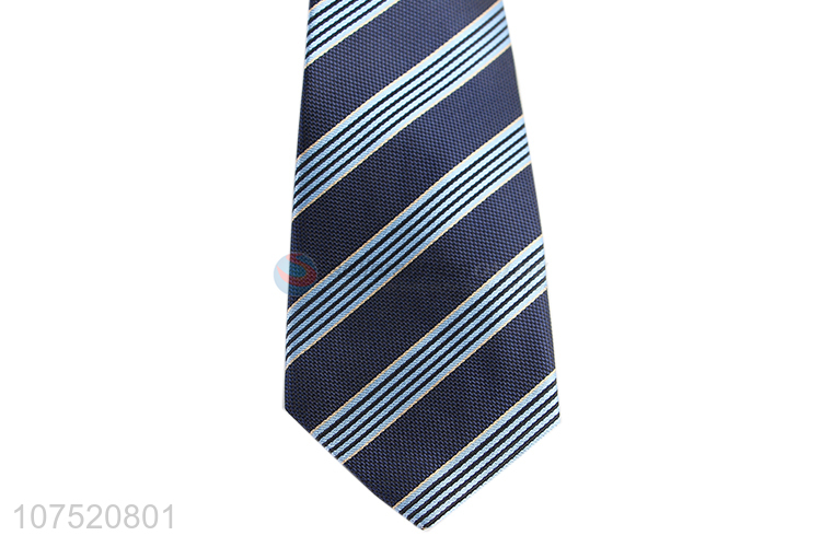 China manufacturer diagonal stripe pattern twill necktie for men
