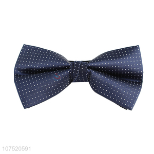 China manufacturer hot sale polka dot men's bow tie