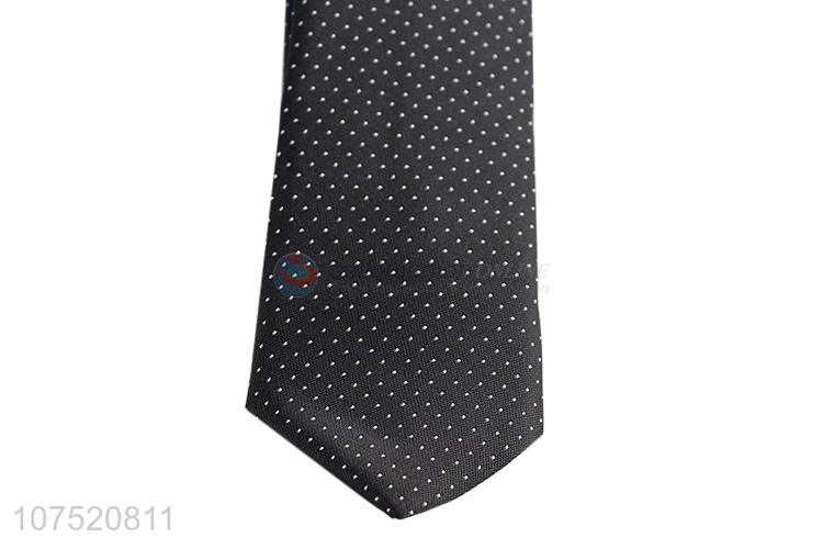 Factory direct sale popular pola dot pattern men's necktie