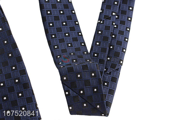 Hot products jacquard men's necktie polyester neckties