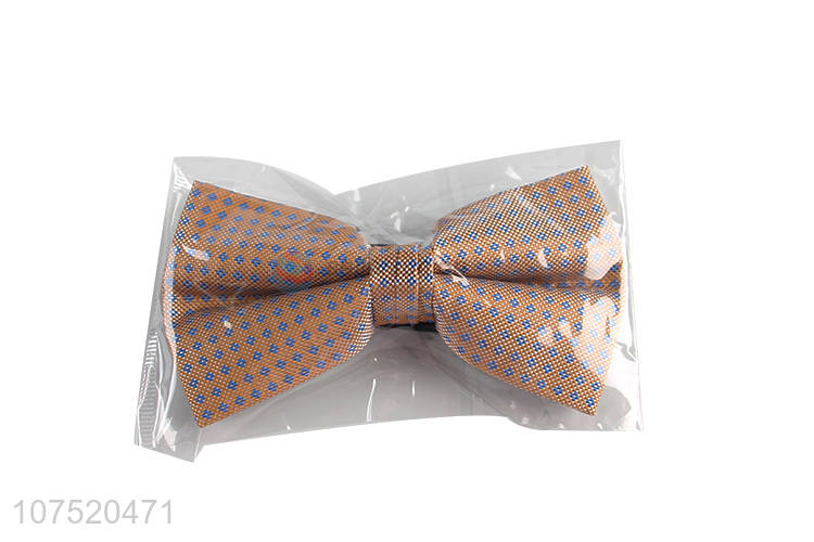 Popular products flower pattern jacquard men bow tie