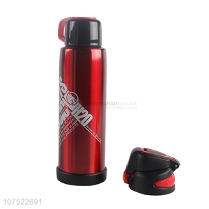 Hot sale food grade stainless steel vacuum flask thermal sport bottle