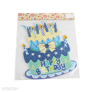 High Quality Birthday Cake Shape Party Decoration Ornaments